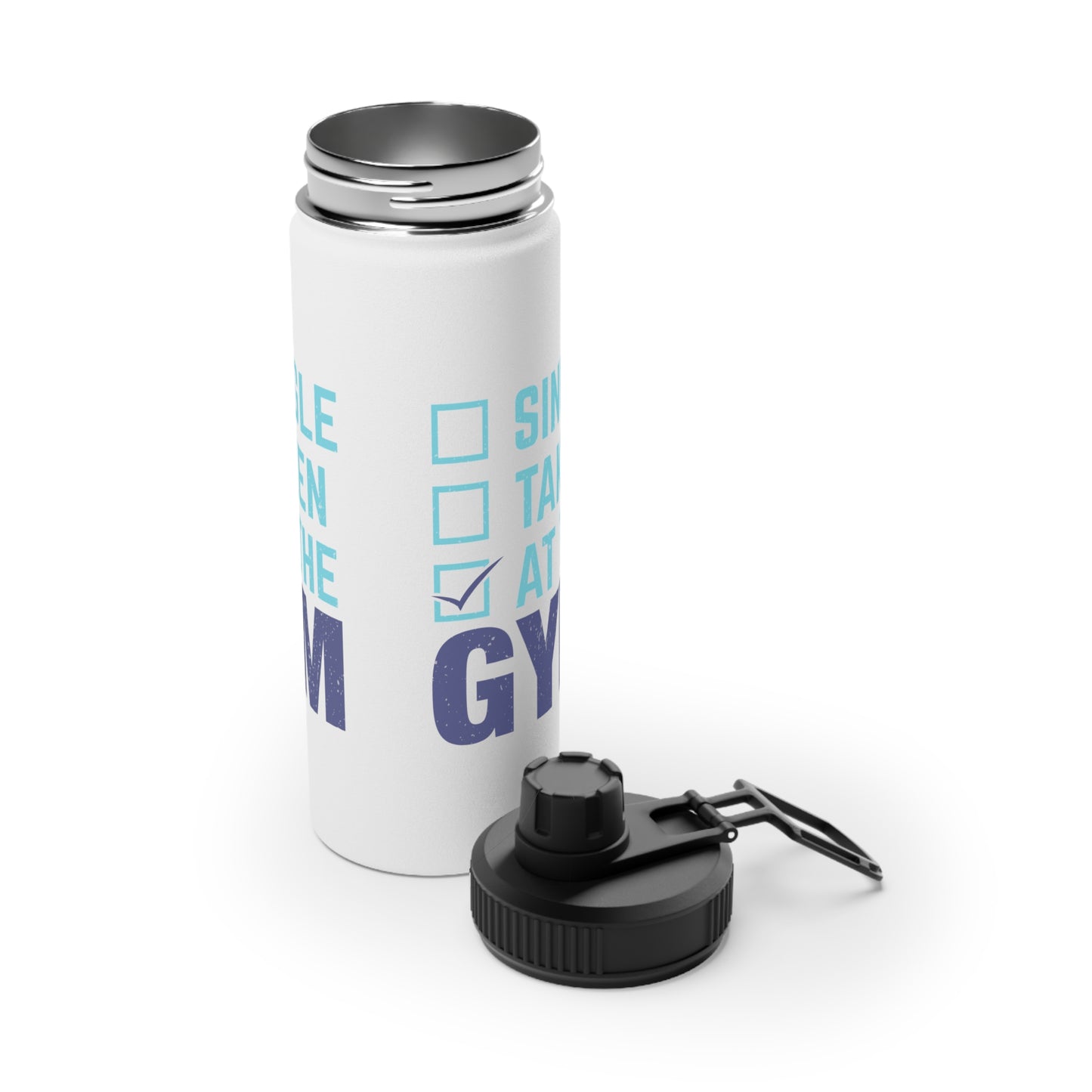 At The Gym Stainless Steel Sports Water Bottle - 3 sizes