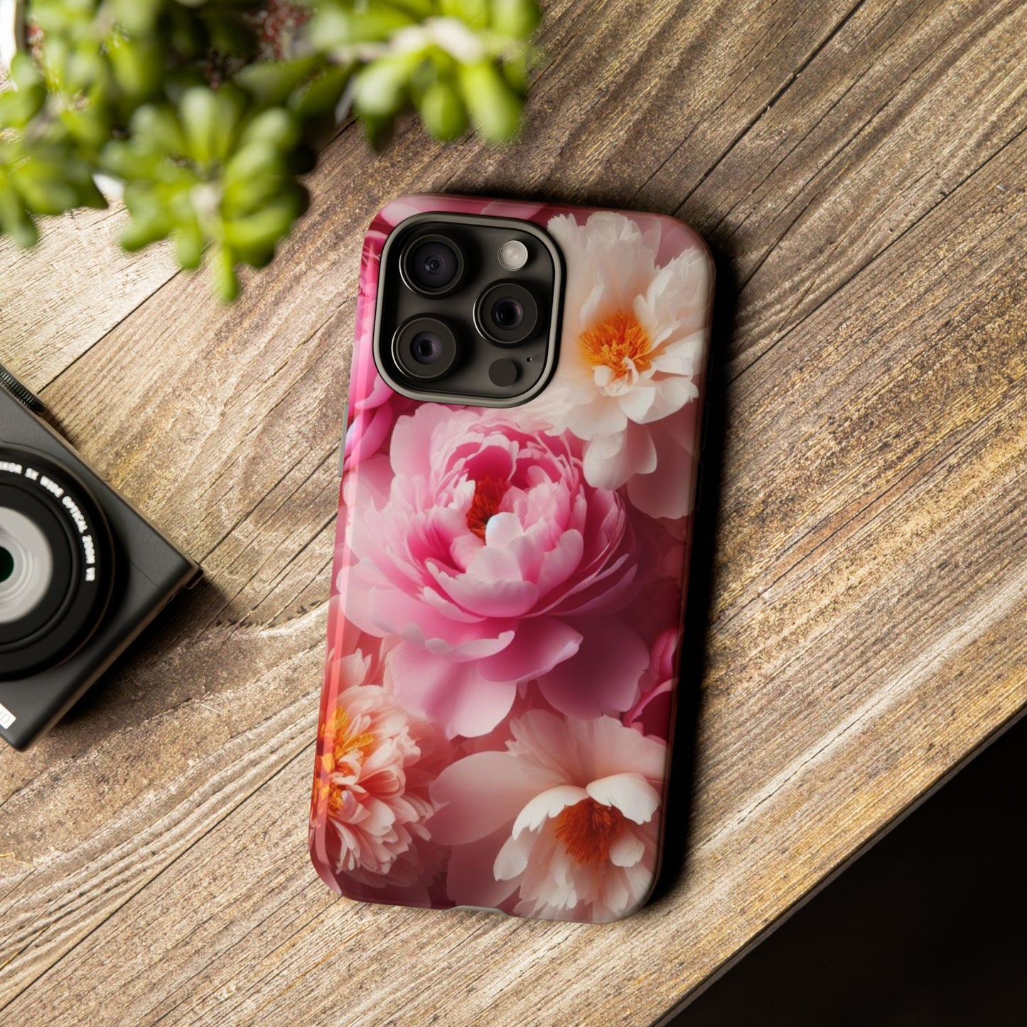 Peonies Tough Cases iPhone/Google/Samsung