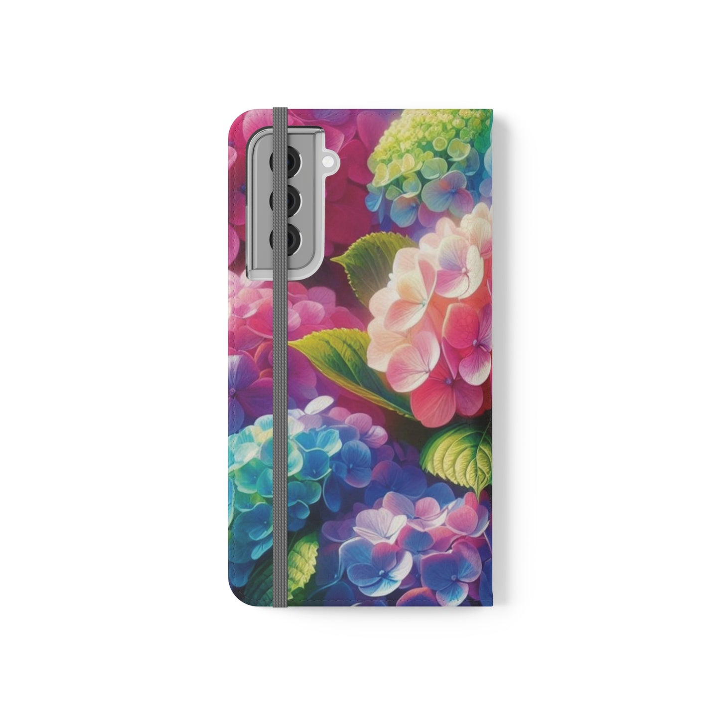 Hydrangea Flip Cases iPhone/Samsung