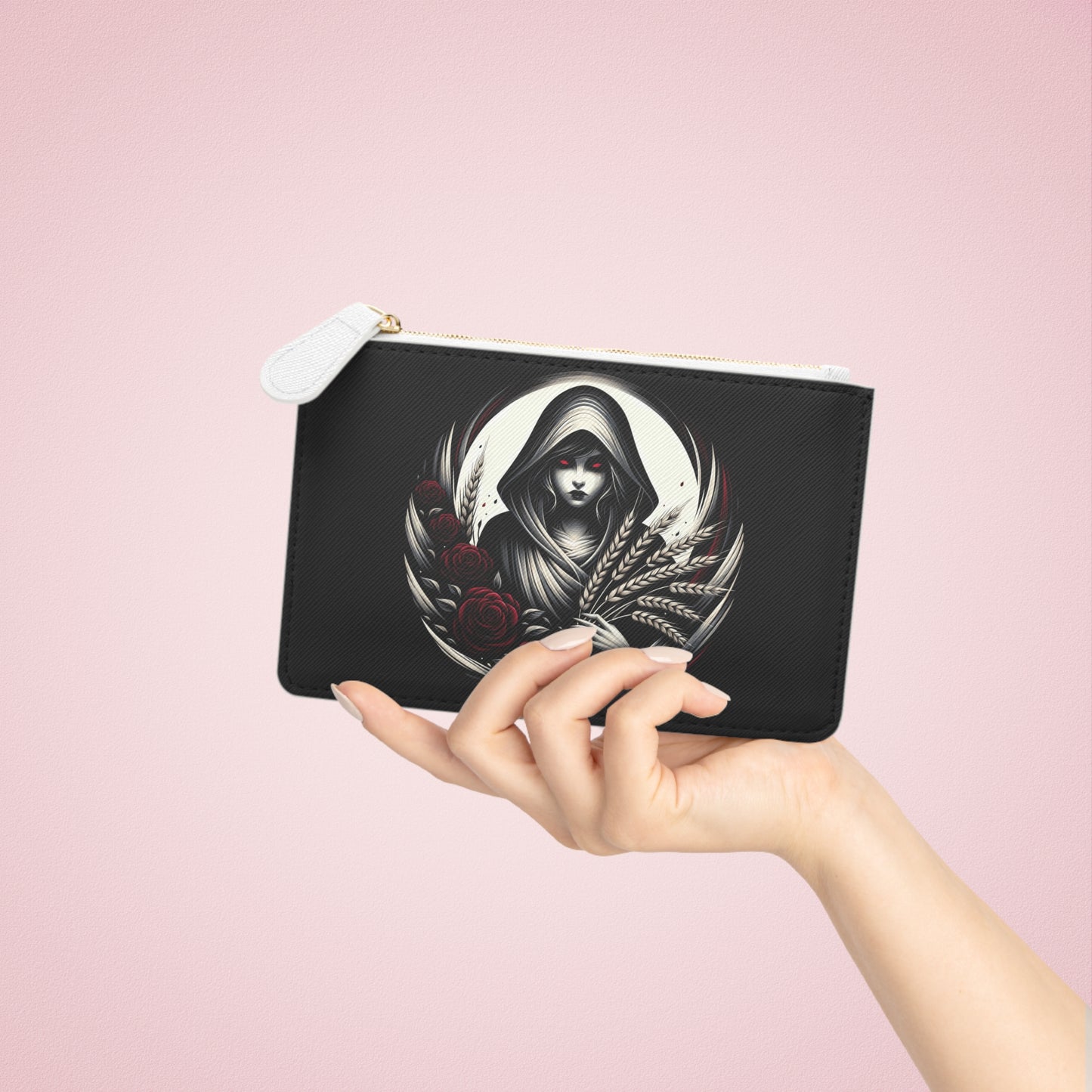 Gothic Virgo Mini Clutch Bag