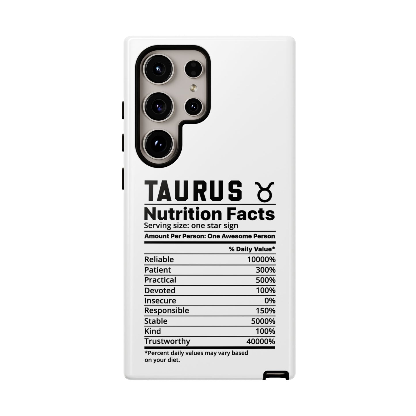 Taurus Nutrition Tough Cases - iPhone/Google/Samsung