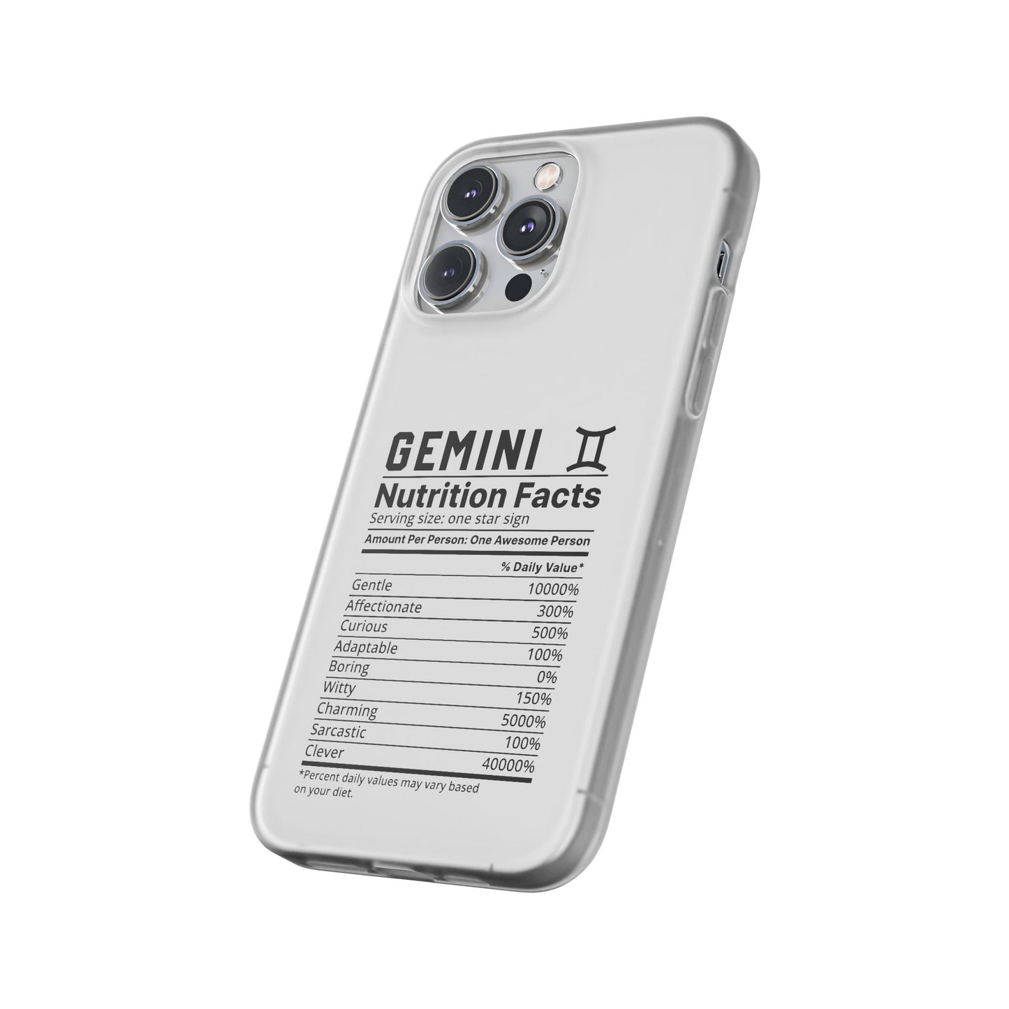 Gemini Nutrition Flexi Cases iPhone/Samsung with Gift Wrapping Option