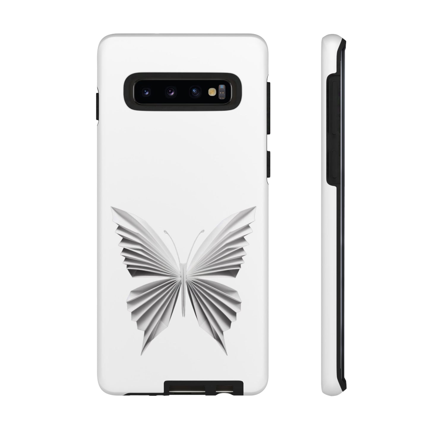 Origami White Butterfly Tough Cases iPhone/Google/Samsung