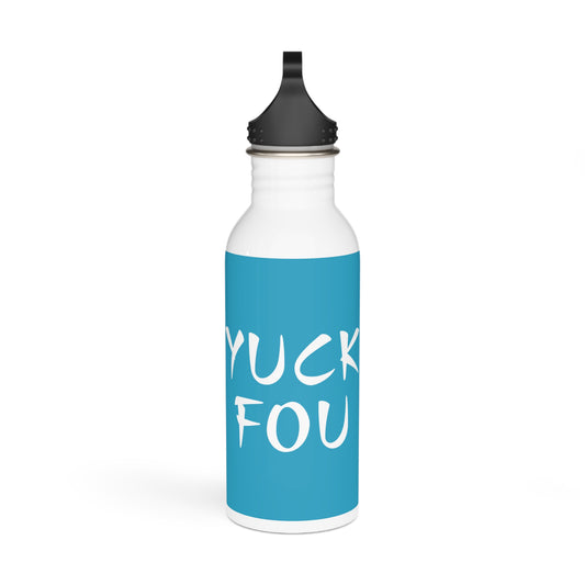 Yuck Fou Stylish Stainless Steel Water Bottle - Eco-Friendly, Durable, Perfect for On-the-Go - Teal