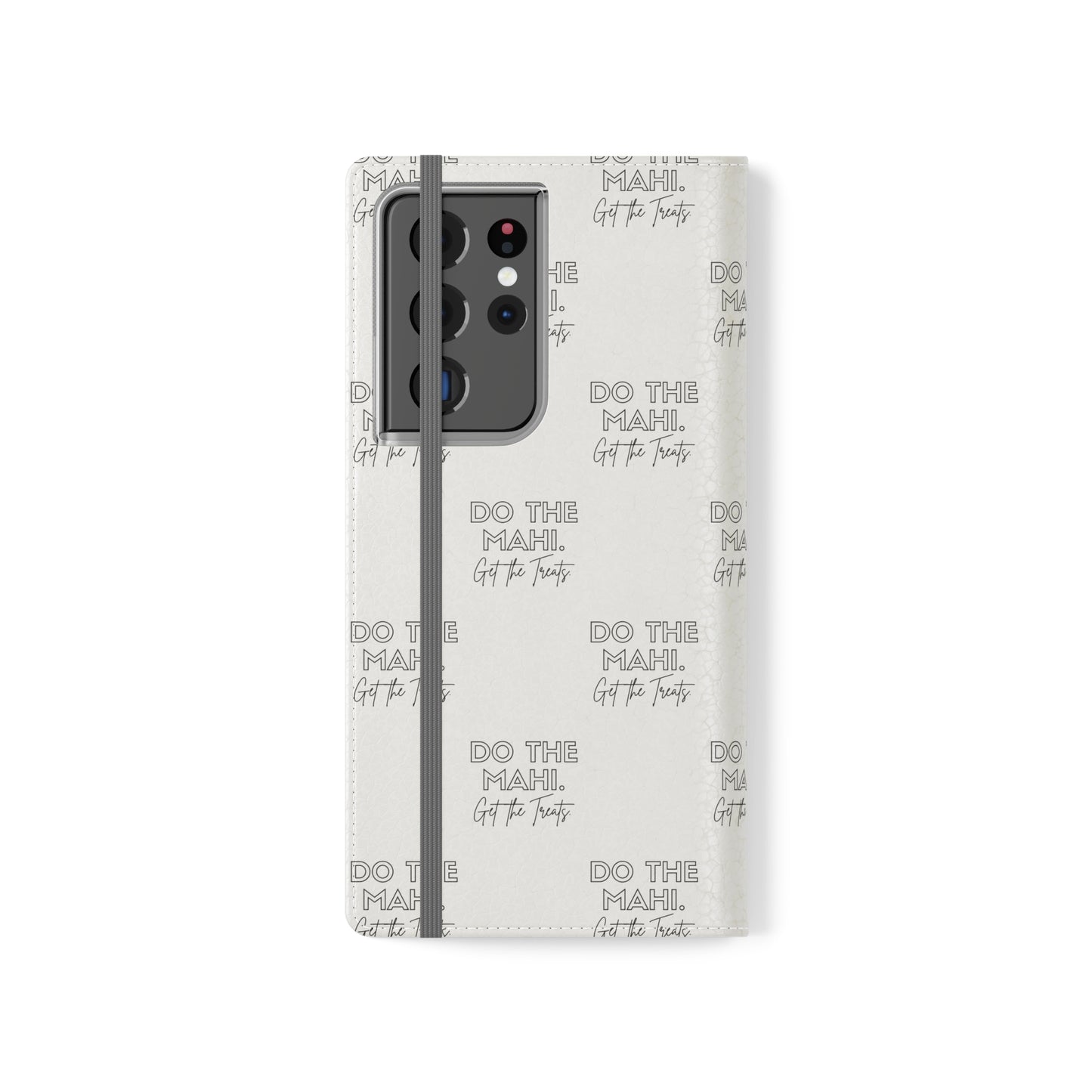 Do The Mahi. Flip Cases for iPhone/Samsung - white