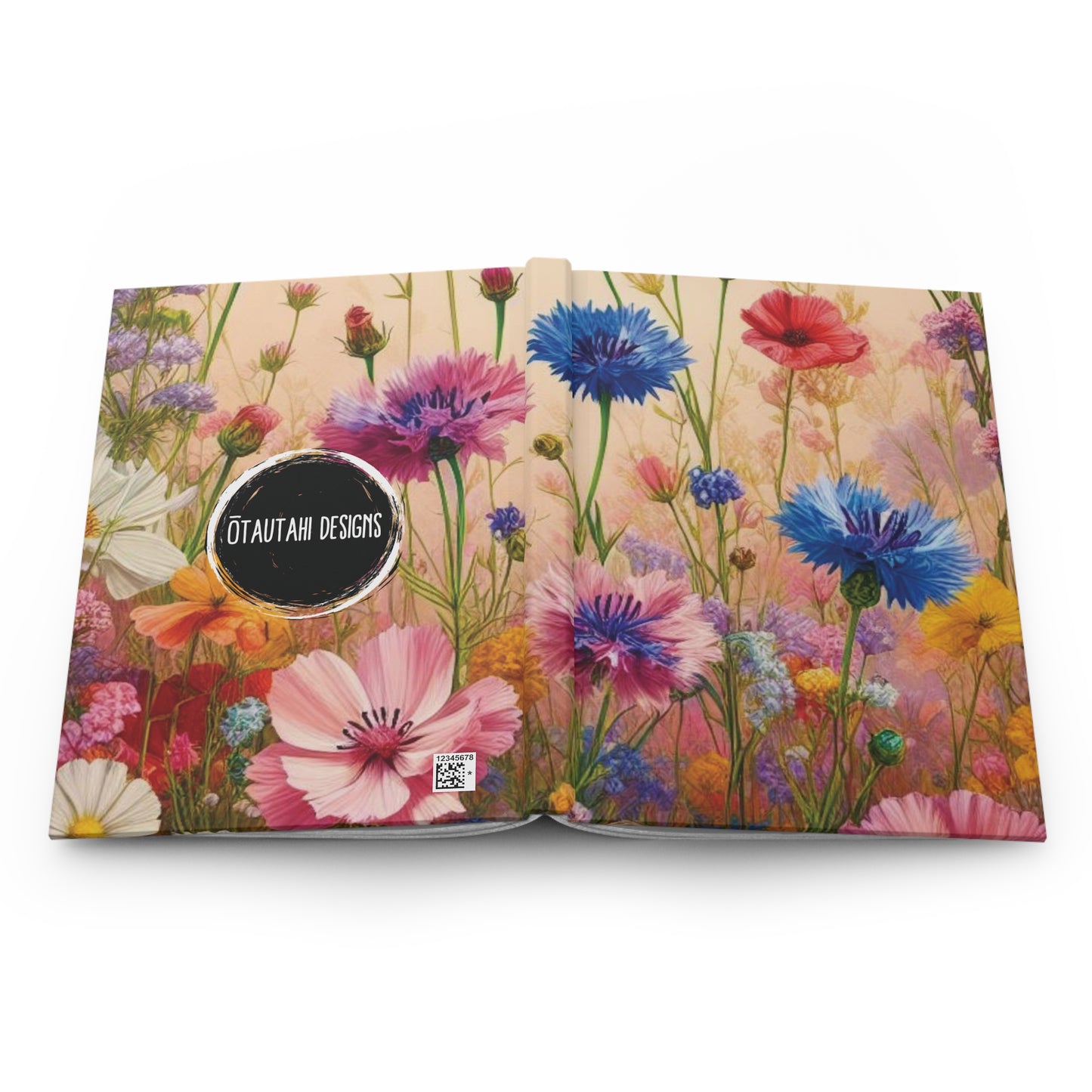 Wild Flowers Hardcover Journal Matte