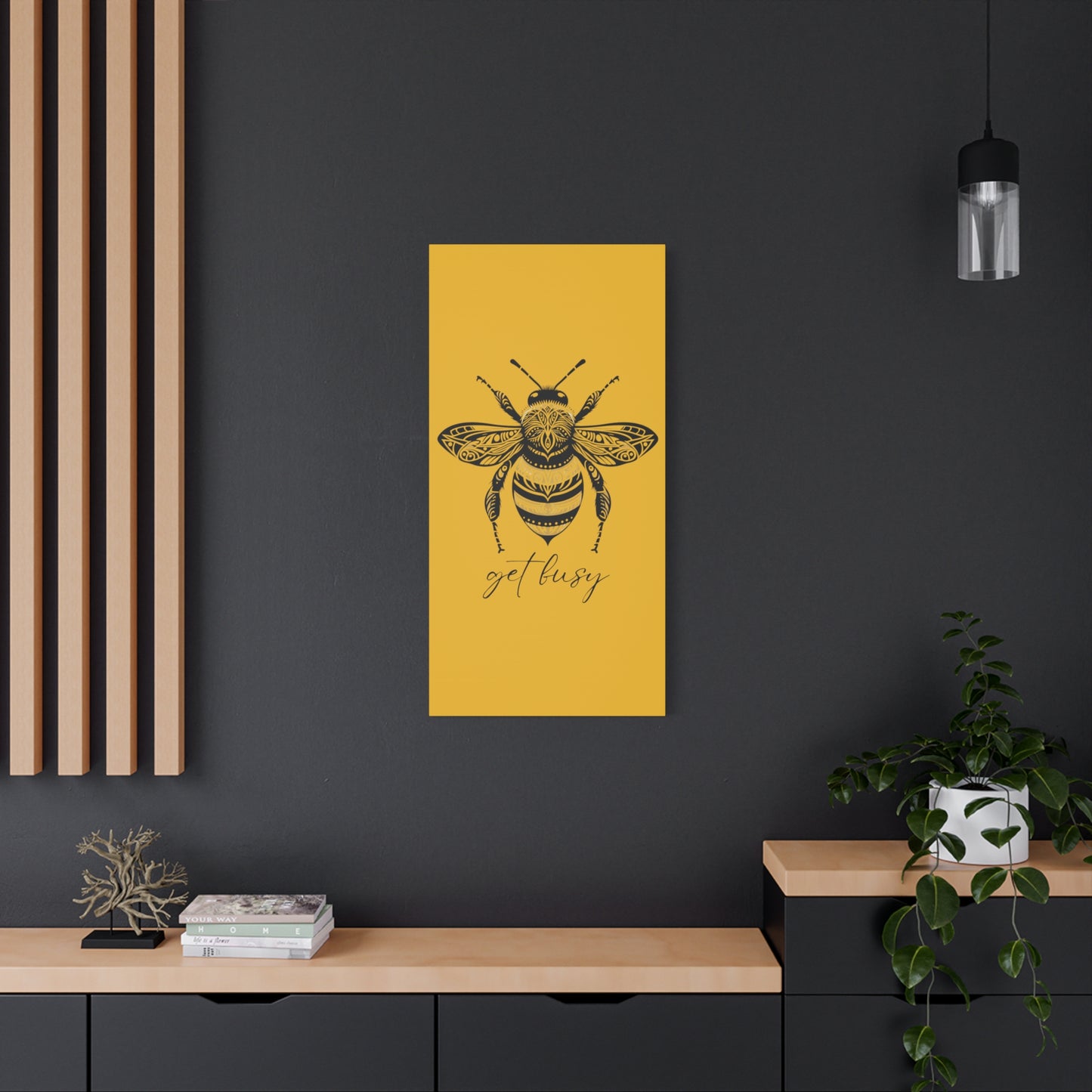 Get Busy Bee Classic Canvas - Yellow