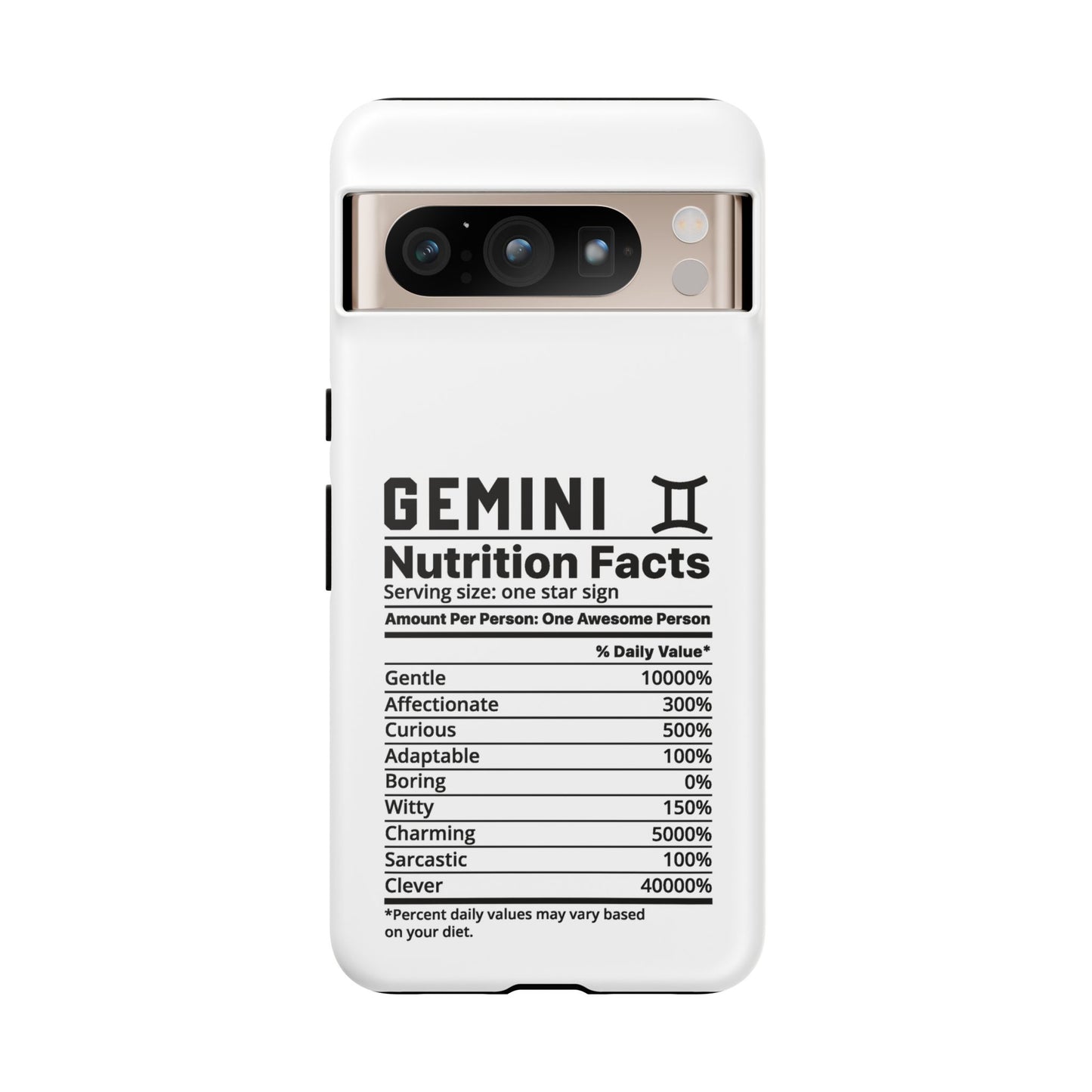 Gemini Nutrition Tough Cases - iPhone/Google/Samsung