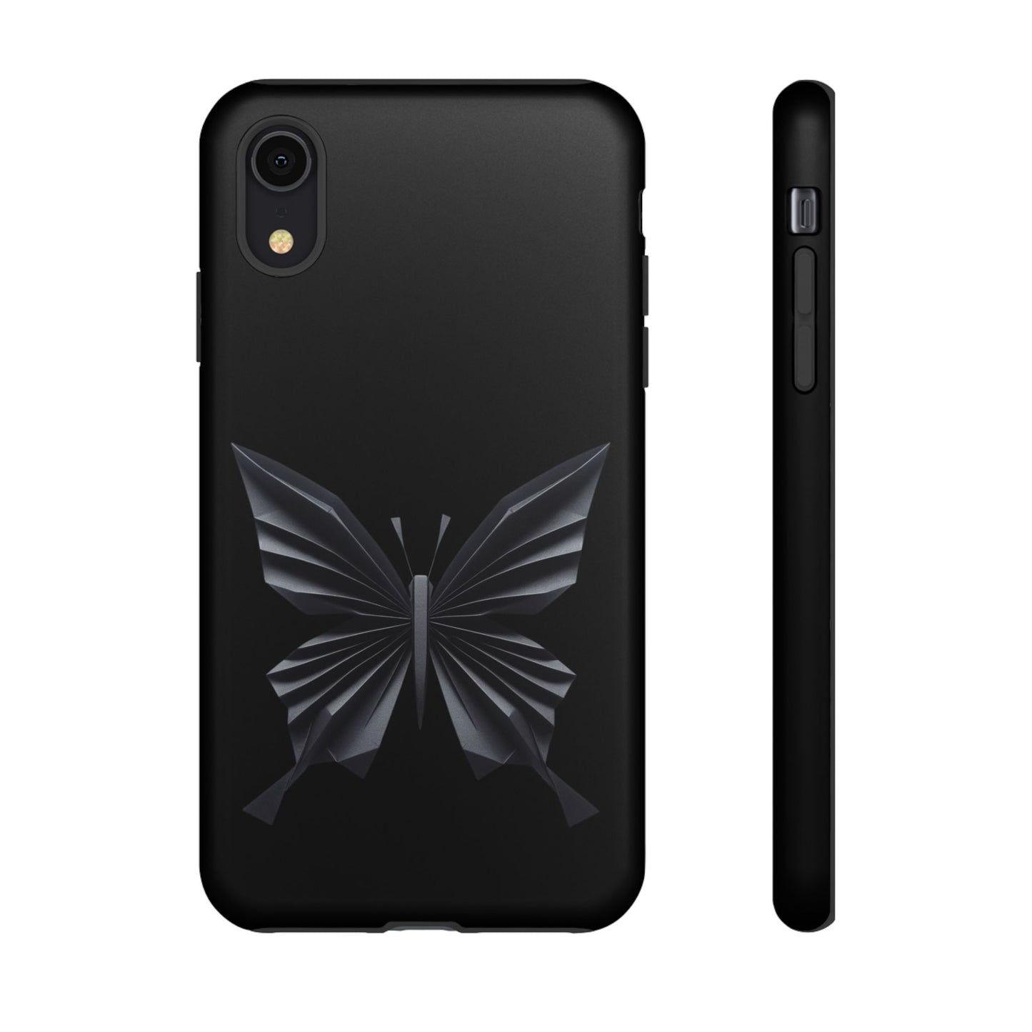 Origami Black Butterfly Tough Cases iPhone/Google/Samsung