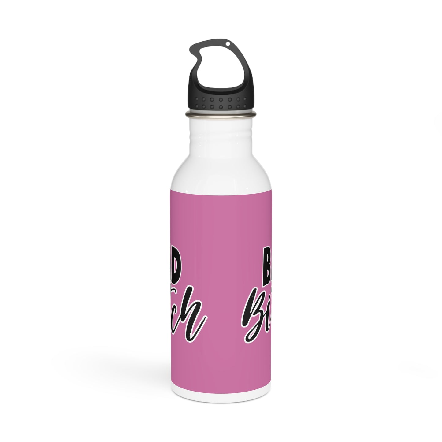 Bad Bitch Stylish Stainless Steel Water Bottle - Eco-Friendly, Durable, Perfect for On-the-Go - Pink