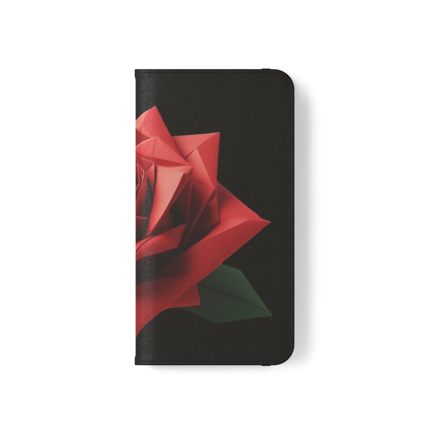 Origami Red Rose Flip Cases iPhone/Samsung