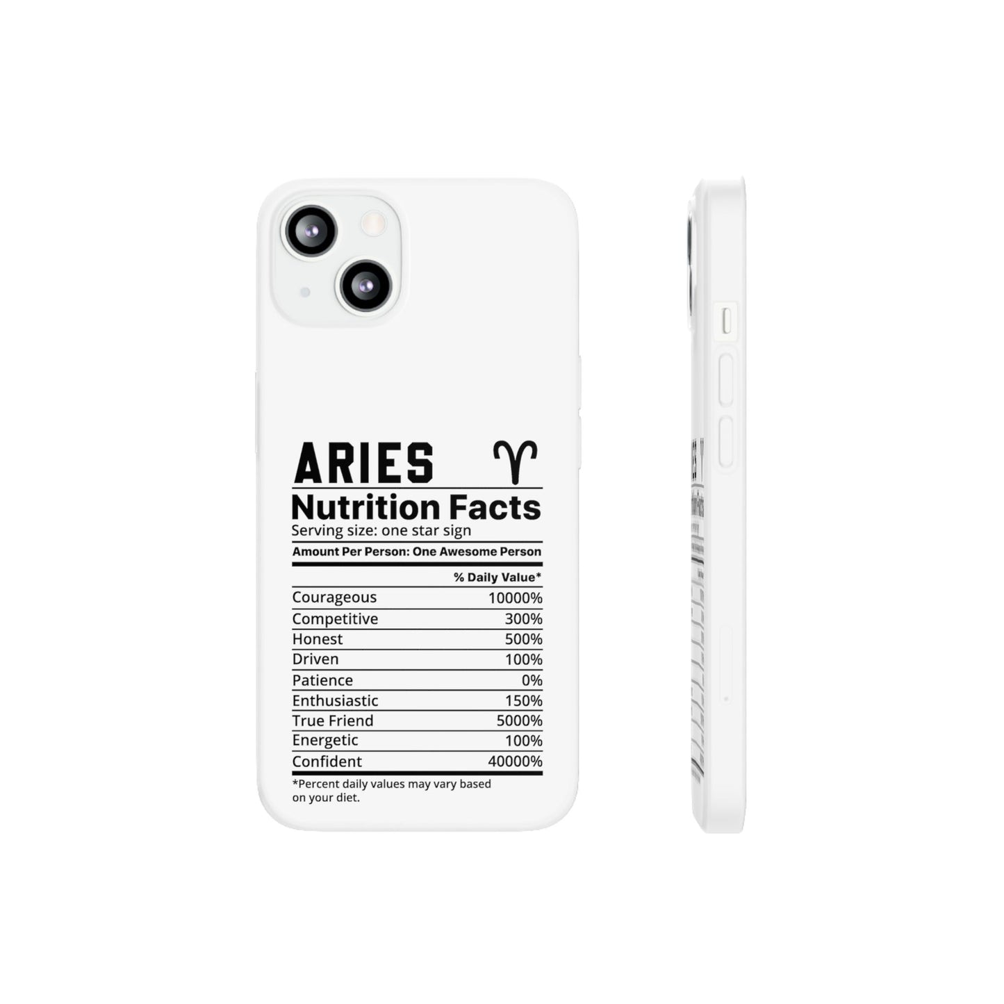 Aries Nutrition Flexi Cases iPhone/Samsung with Gift Wrapping Option