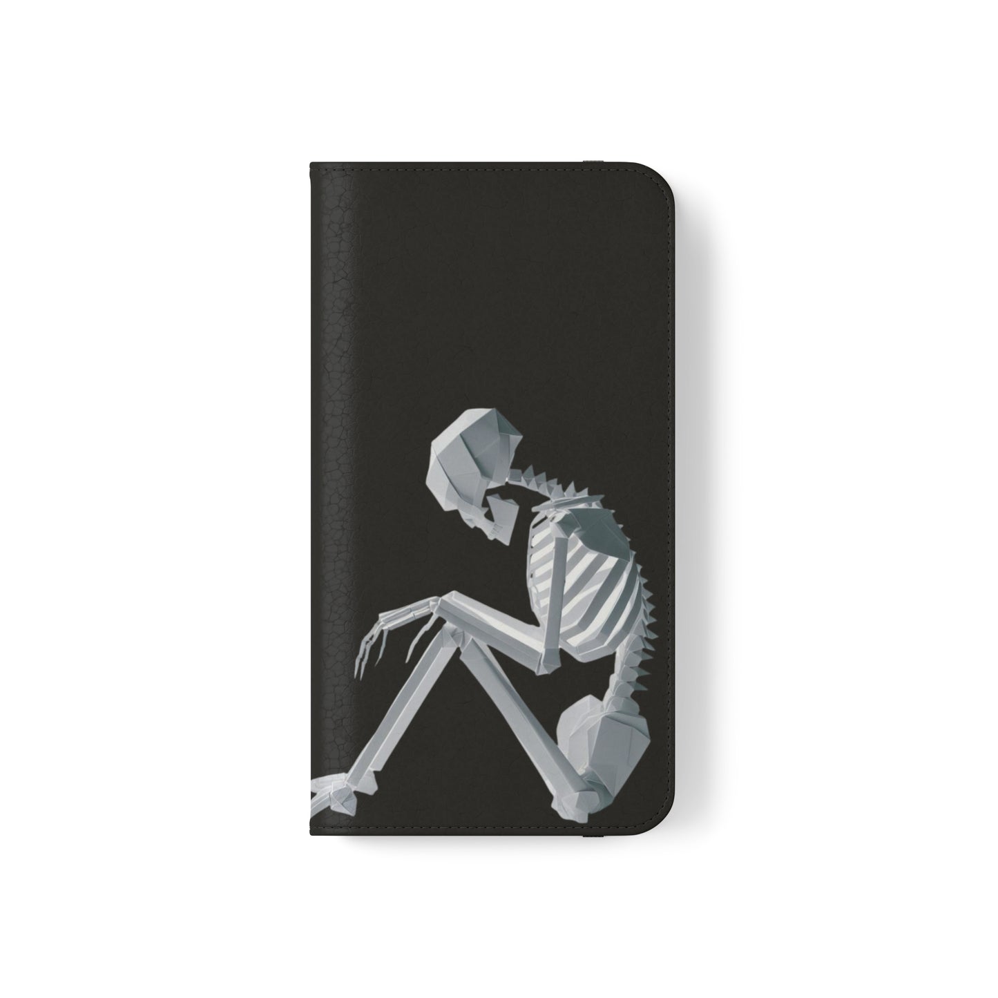 Origami Skelleton Flip Cases iPhone/Samsung