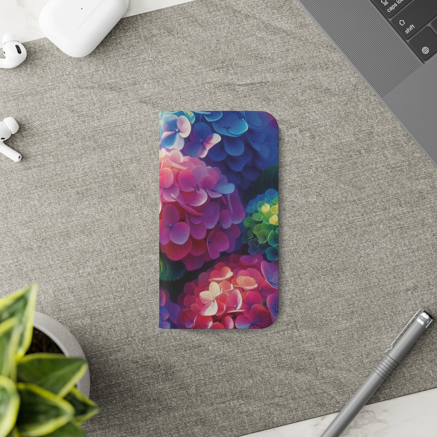 Hydrangea Flip Cases iPhone/Samsung