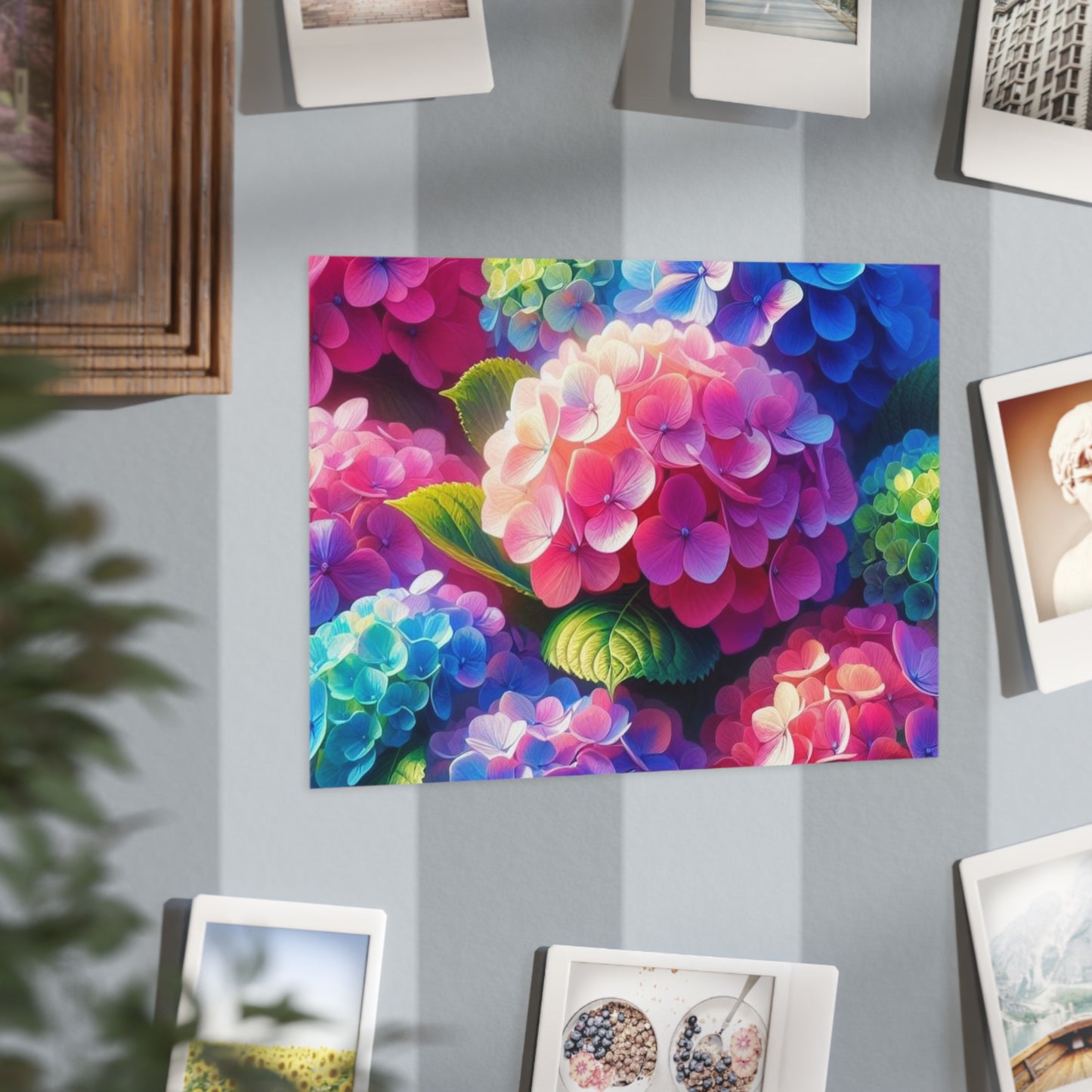 Hydrangeas Unframed Prints