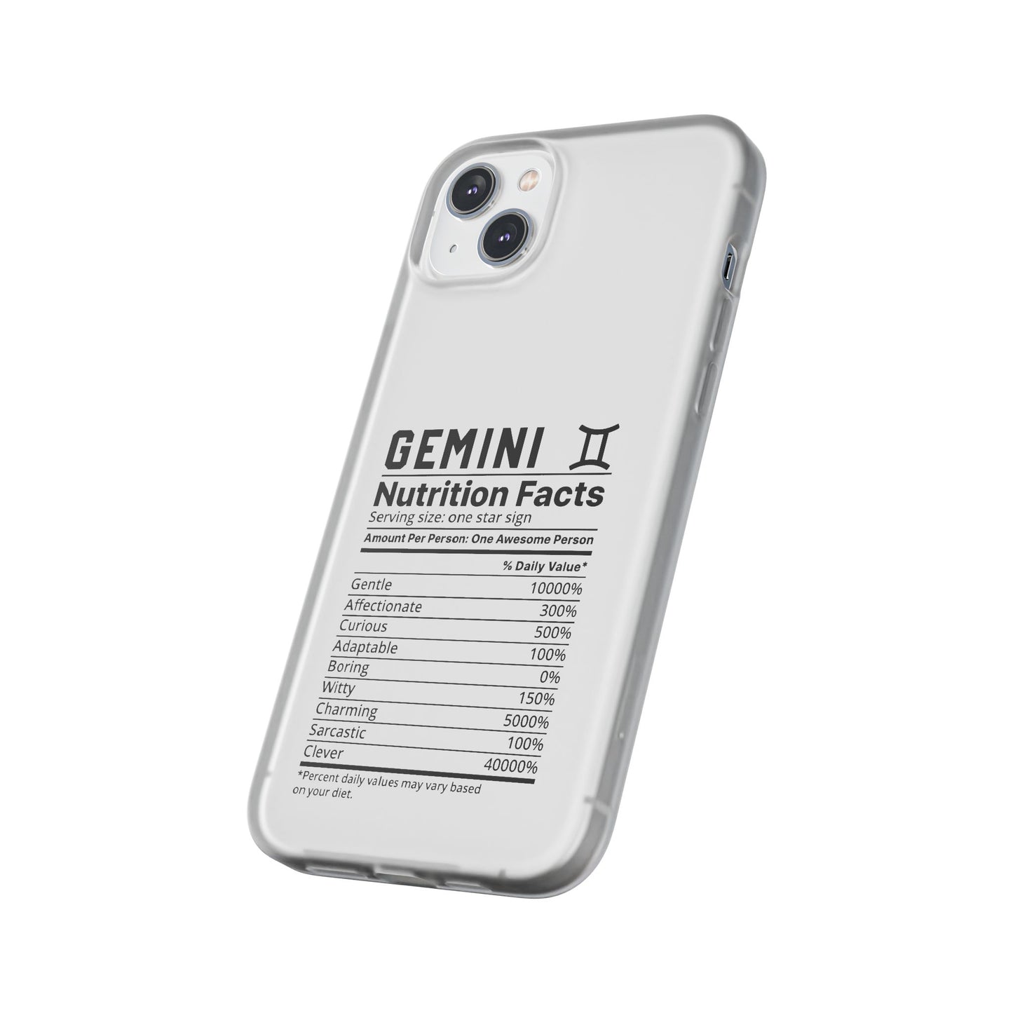 Gemini Nutrition Flexi Cases iPhone/Samsung with Gift Wrapping Option