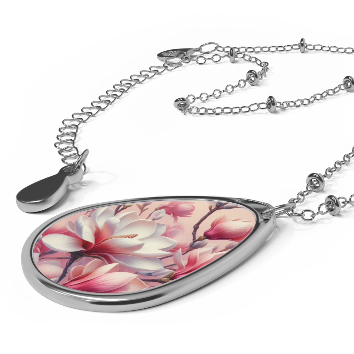 Magnolia Oval Necklace