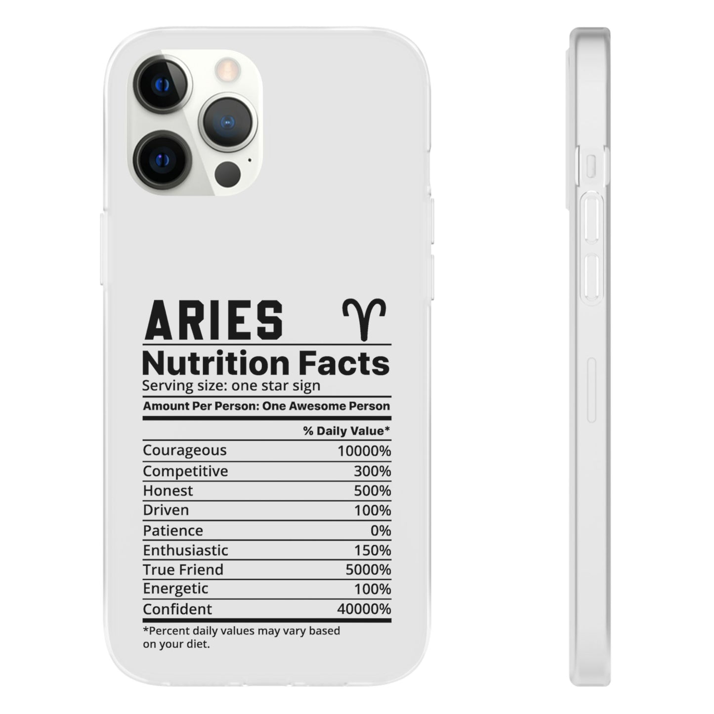 Aries Nutrition Flexi Cases iPhone/Samsung with Gift Wrapping Option