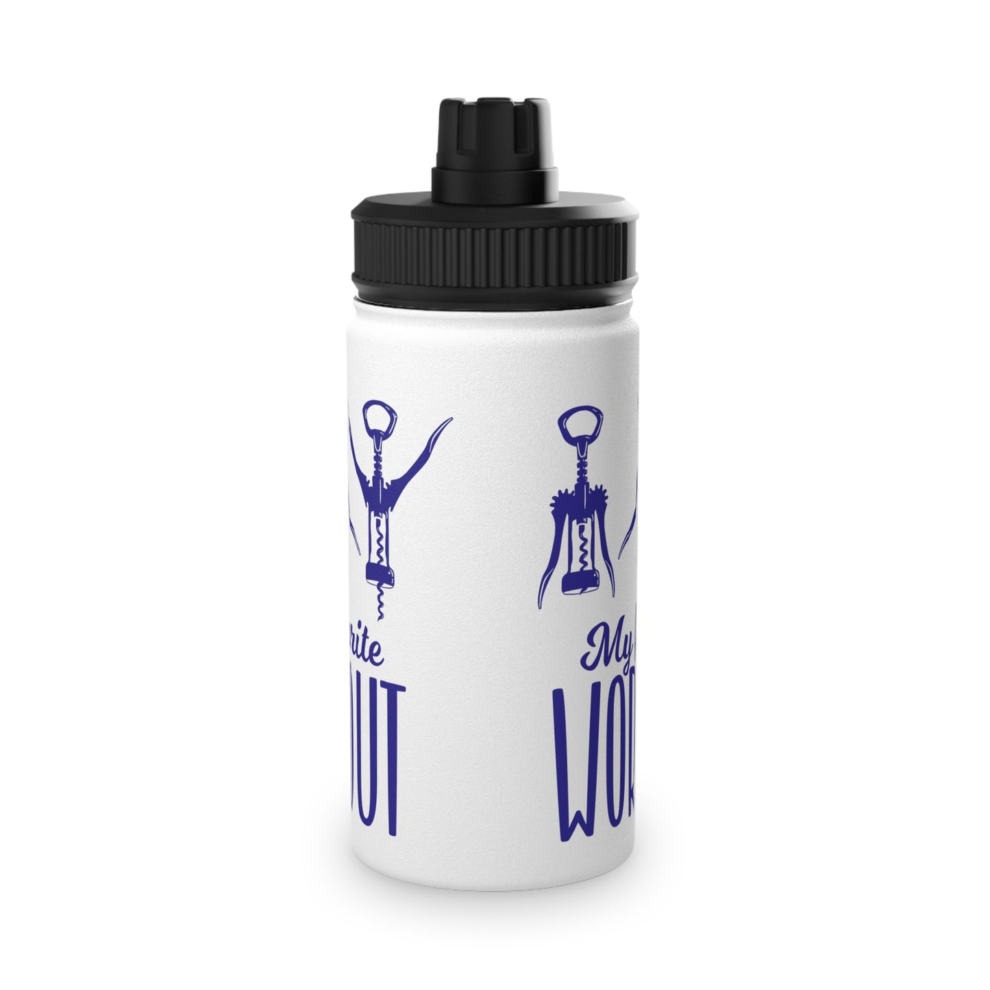 My Favourite Workout Stainless Steel Sports Water Bottle - 3 sizes