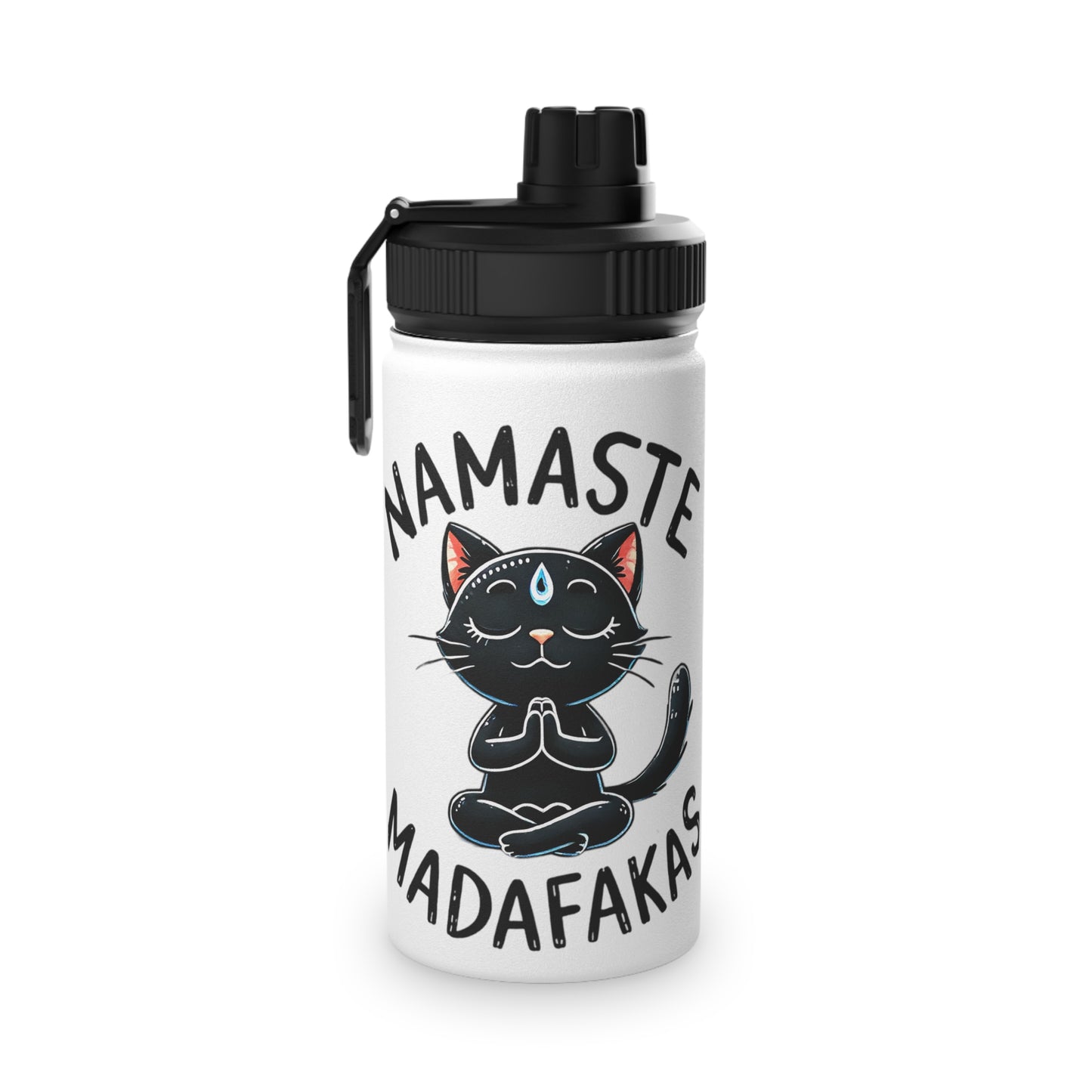 Namaste Madafakas Stainless Steel Water Bottle - # Sizes