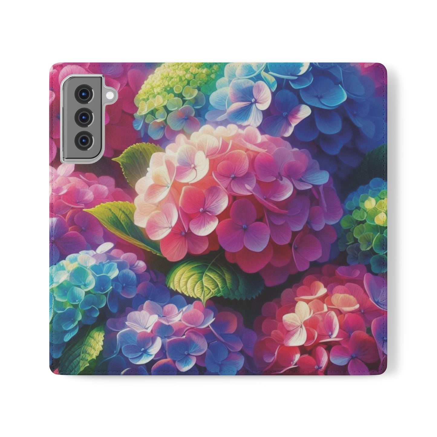 Hydrangea Flip Cases iPhone/Samsung