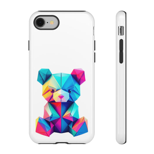 Origami Neon Teddy Tough Cases iPhone/Google/Samsung