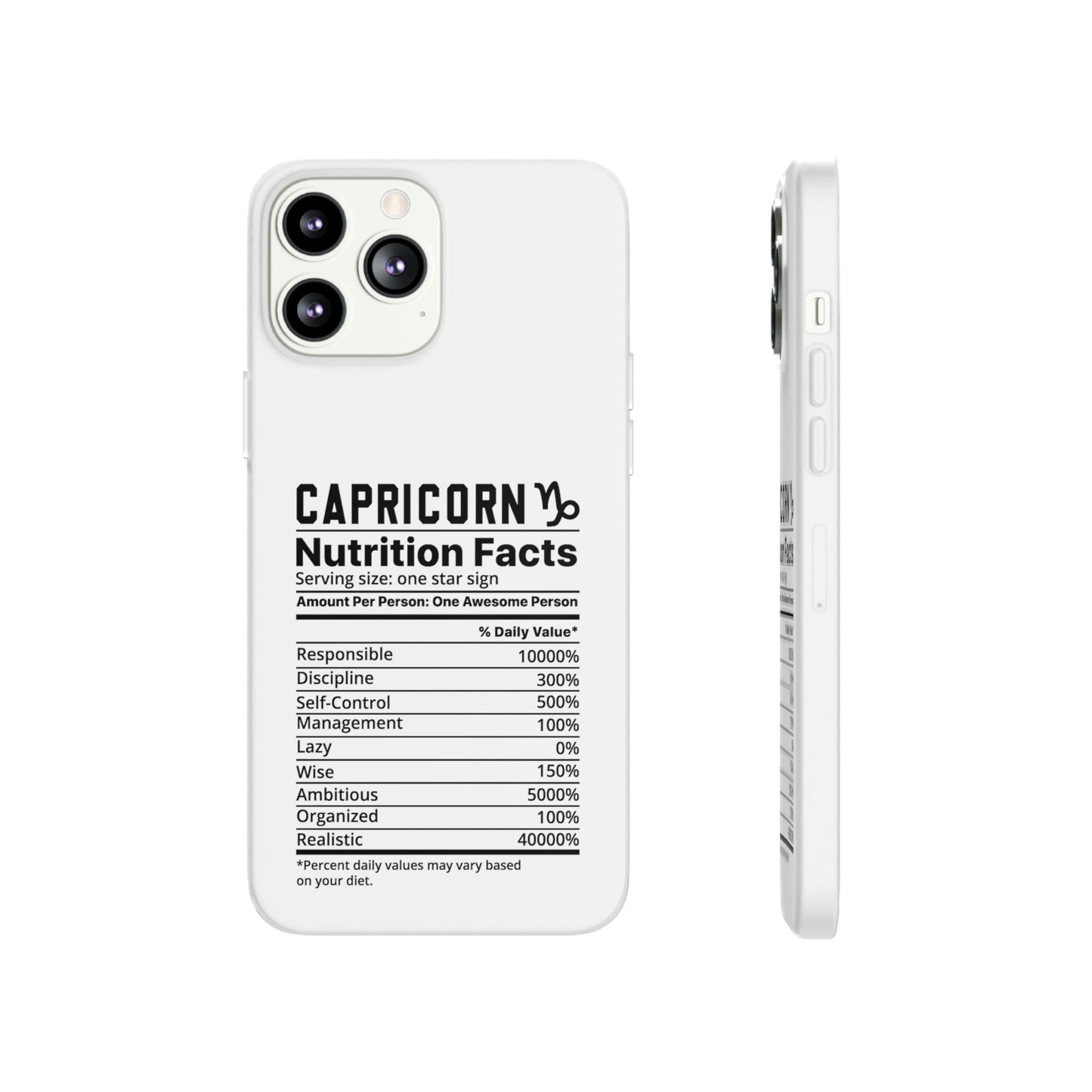 Capricorn Nutrition Flexi Cases iPhone/Samsung with Gift Wrapping Option