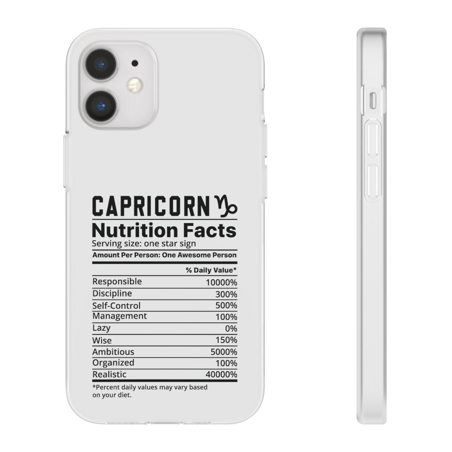 Capricorn Nutrition Flexi Cases iPhone/Samsung with Gift Wrapping Option