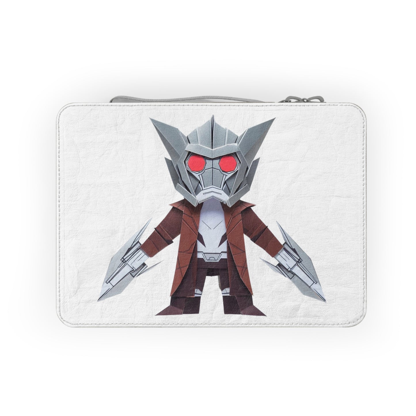 Origami Starlord Paper Lunch Bag - white