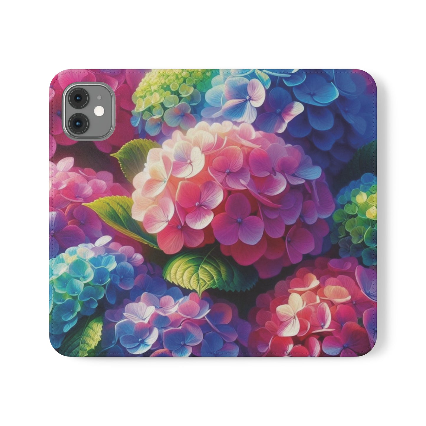 Hydrangea Flip Cases iPhone/Samsung