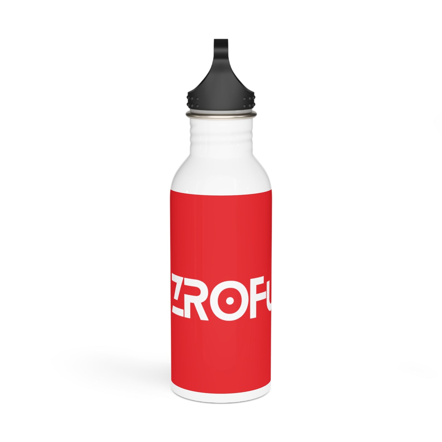 ZROFUXGVN Stylish Stainless Steel Water Bottle - Eco-Friendly, Durable, Perfect for On-the-Go - Red