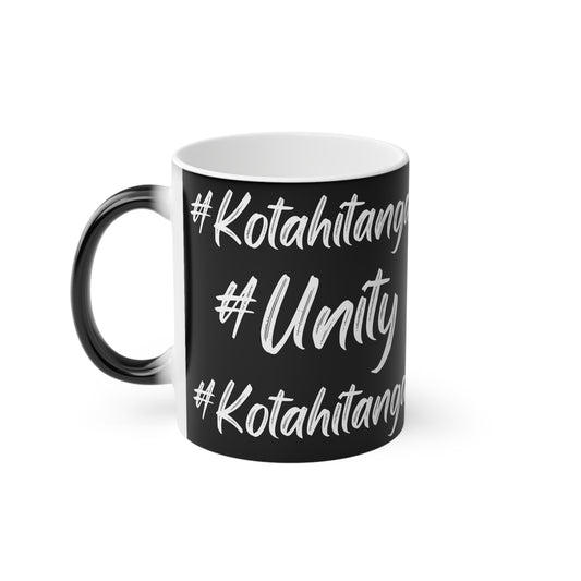 #Kotahitanga #Unity Magic Mug - black