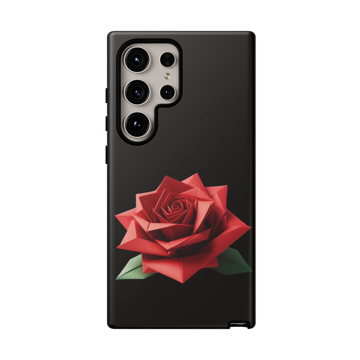 Origami Red Rose Tough Cases iPhone/Google/Samsung