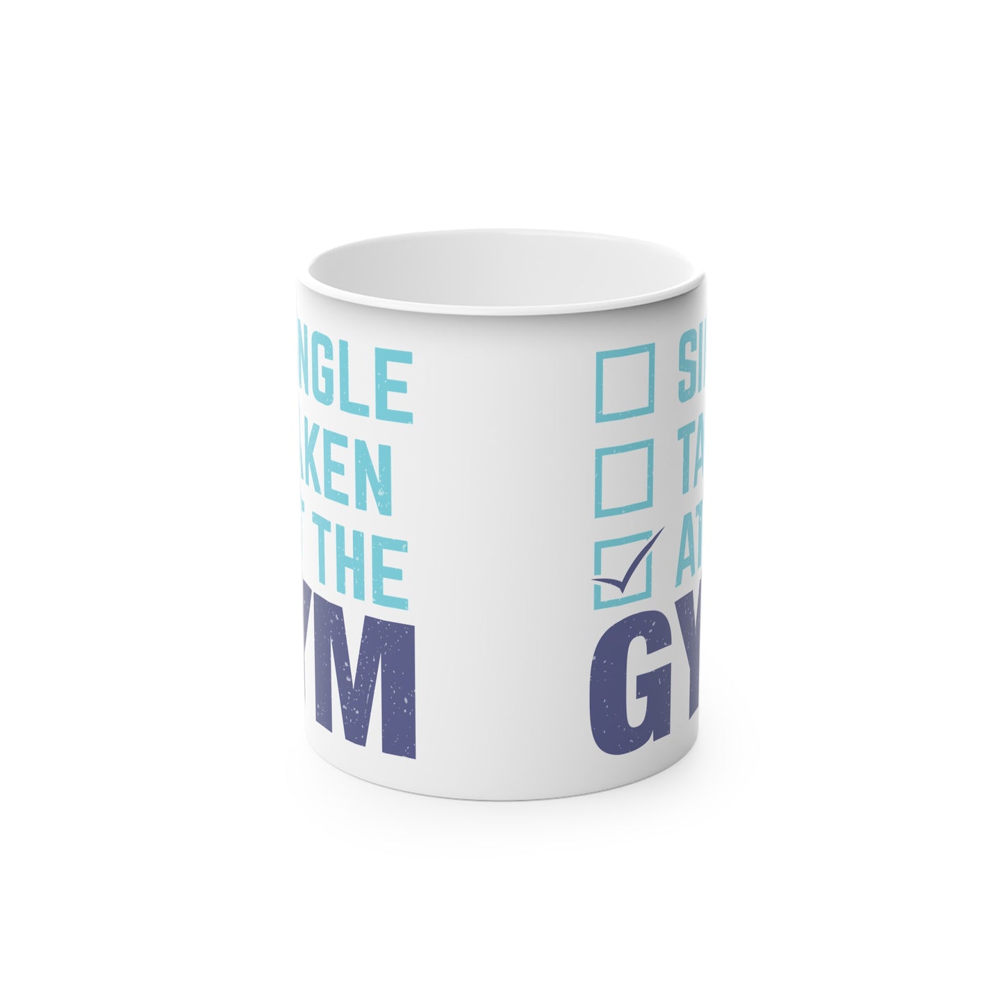 Gym Magic Mug - Color Changing Mug for Fitness Enthusiasts