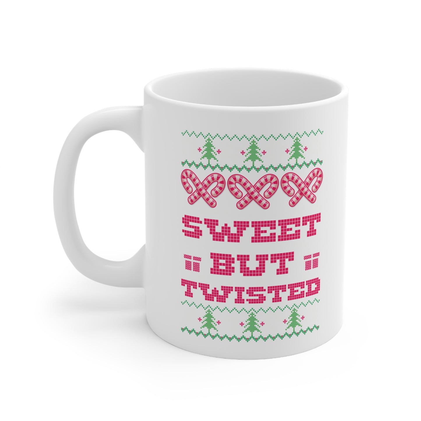 Customisable Christmas Ceramic Coffee Cups, 11oz