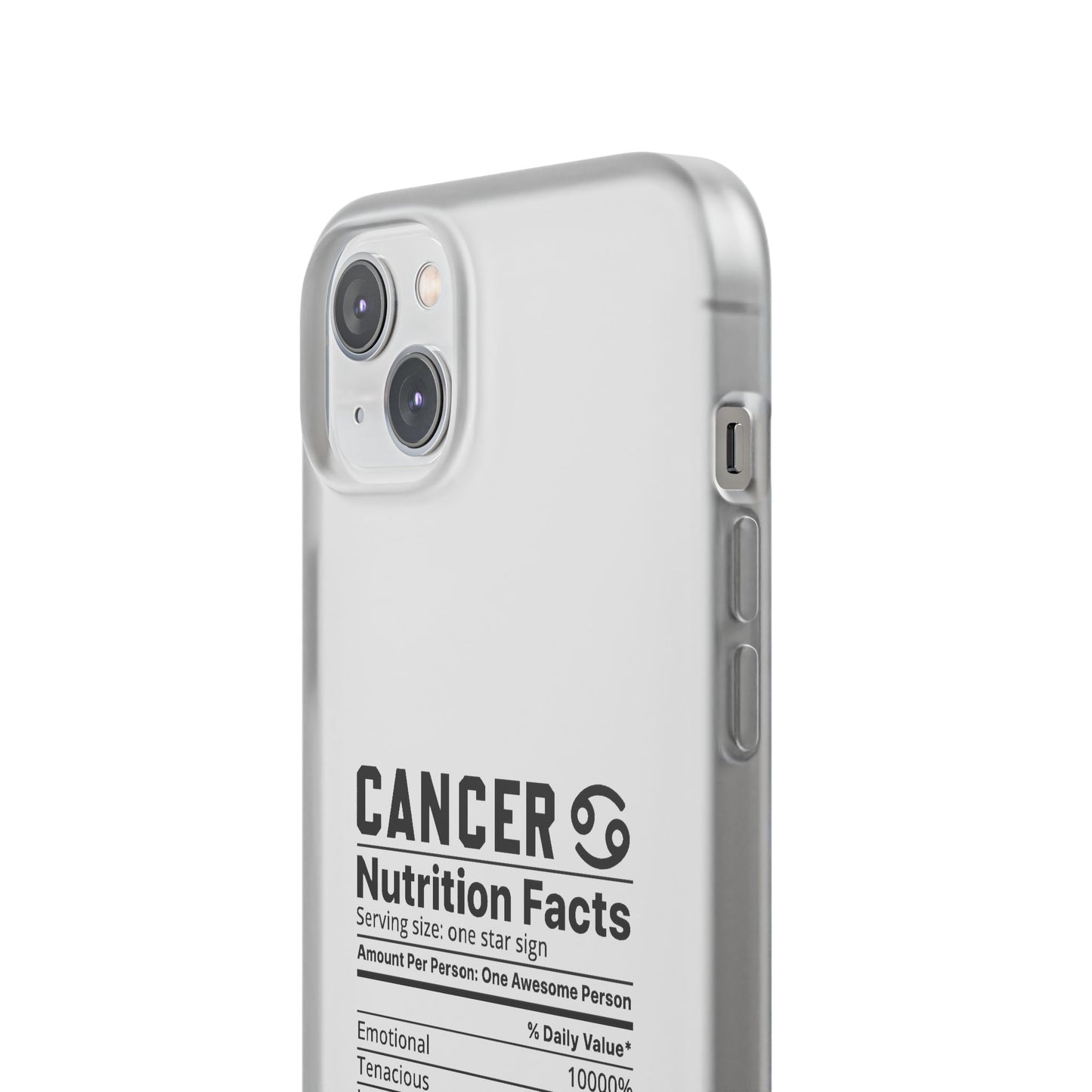 Cancer Nutrition Flexi Cases iPhone/Samsung with Gift Wrapping Option