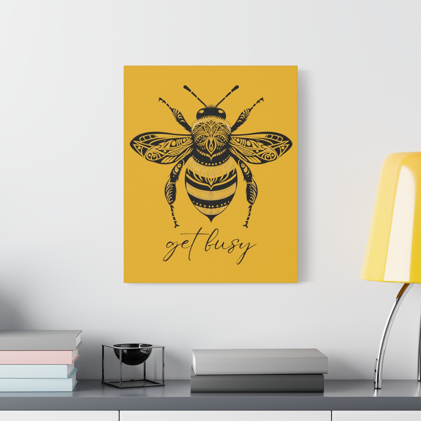 Get Busy Bee Classic Canvas - Yellow