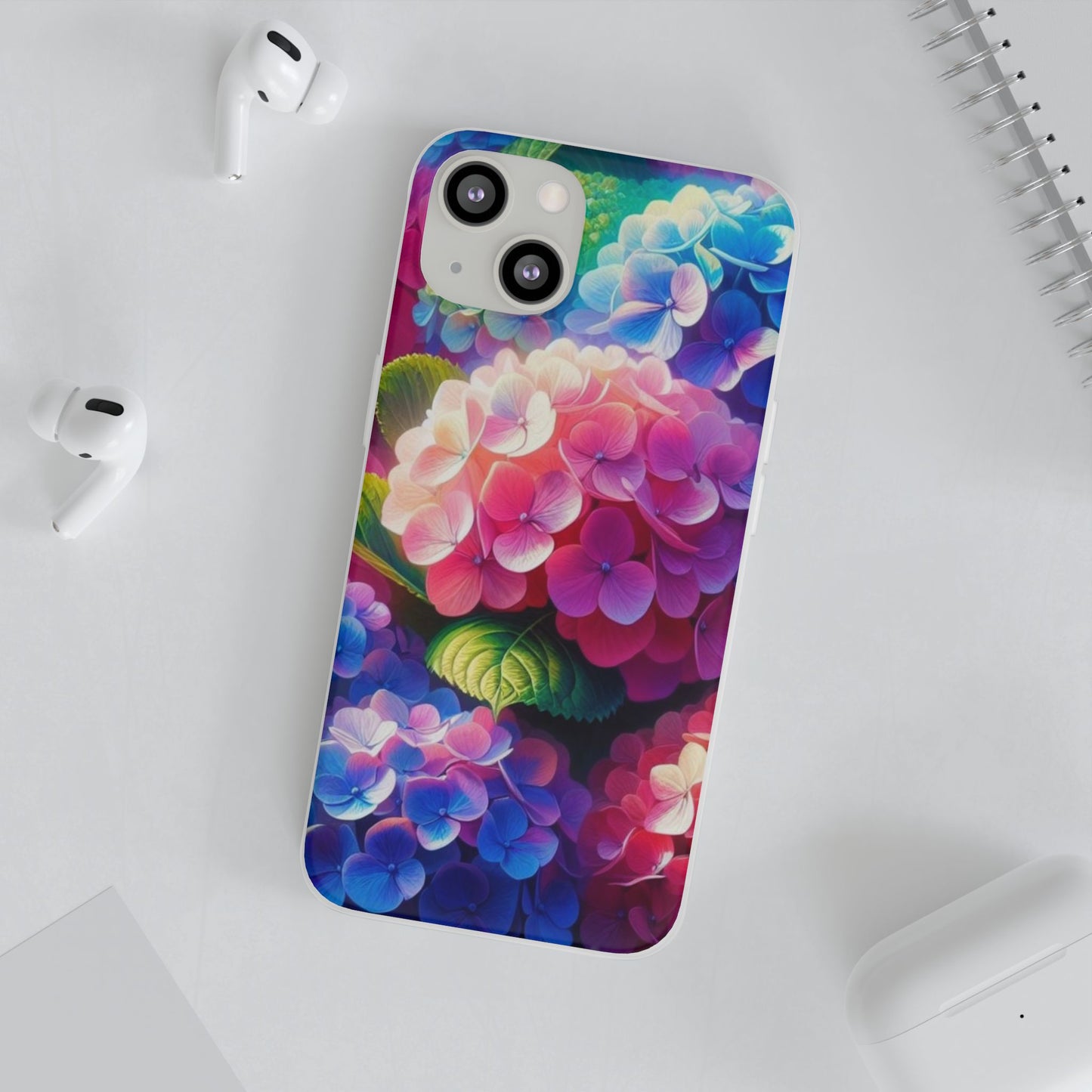 Hydrangea Flexi Cases