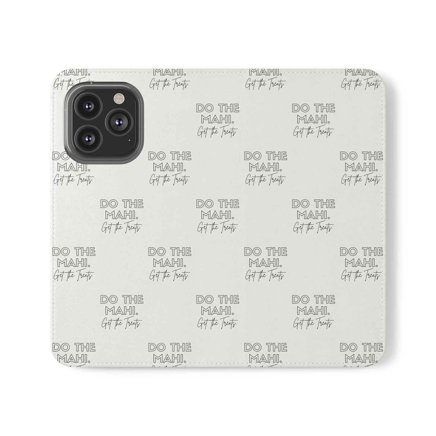 Do The Mahi. Flip Cases for iPhone/Samsung - white