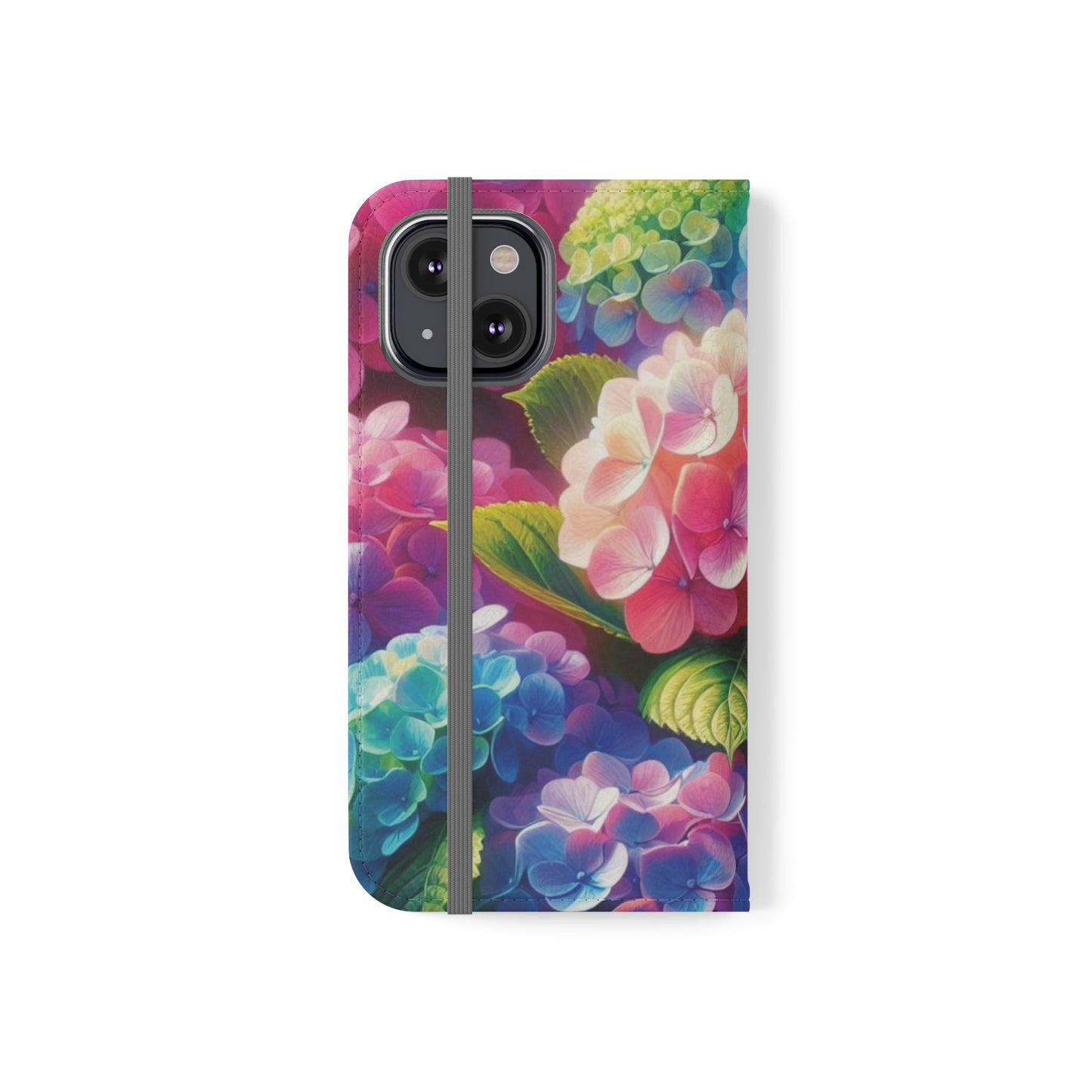 Hydrangea Flip Cases iPhone/Samsung