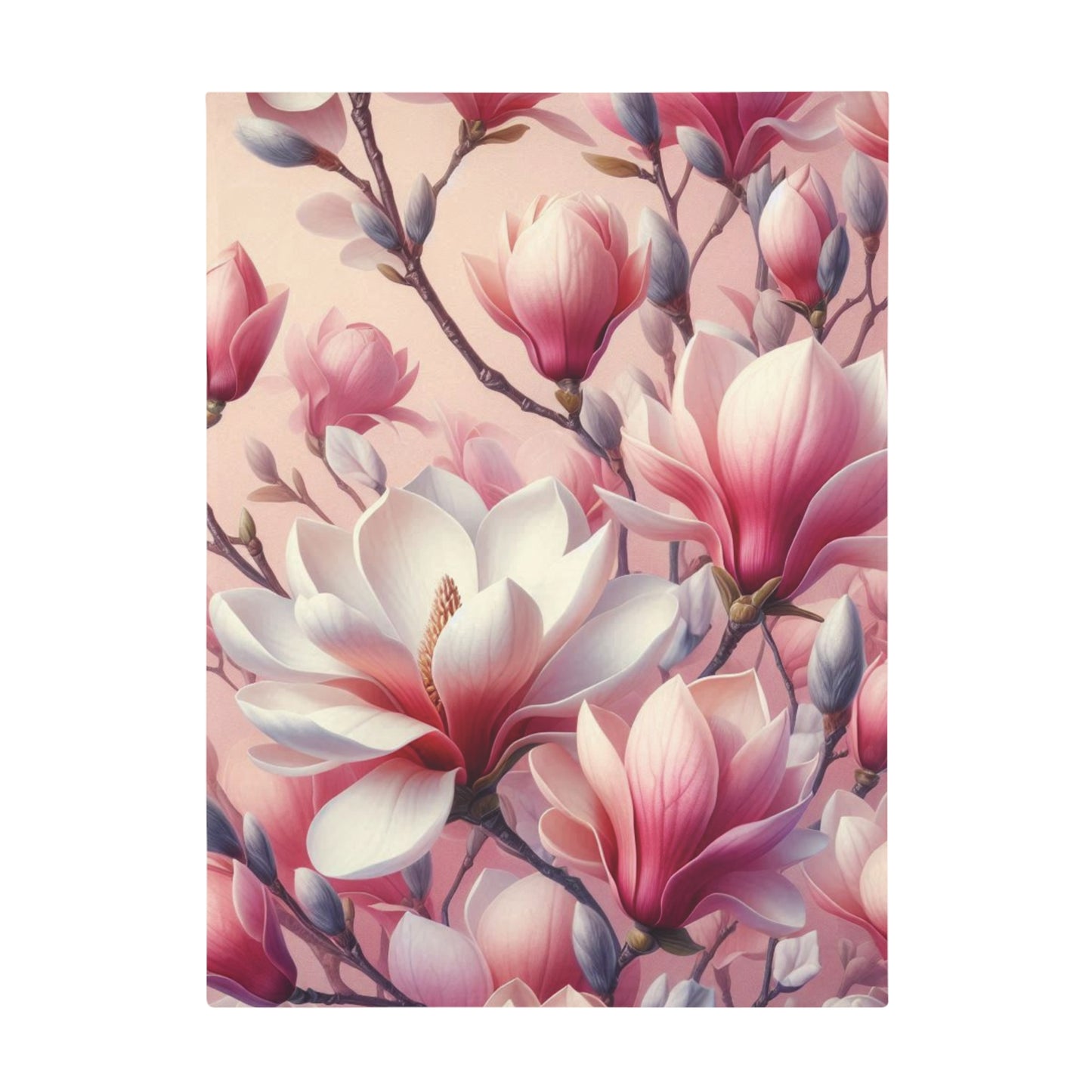 Magnolia Plush Fleece Blanket