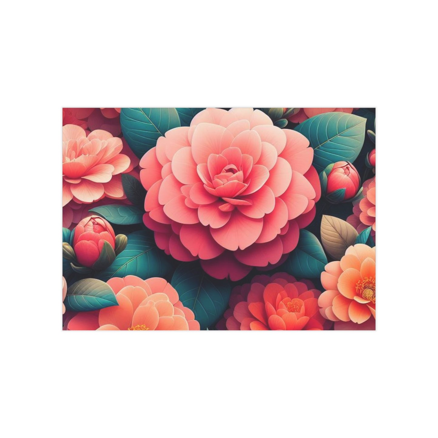 Camelias Unframed Prints