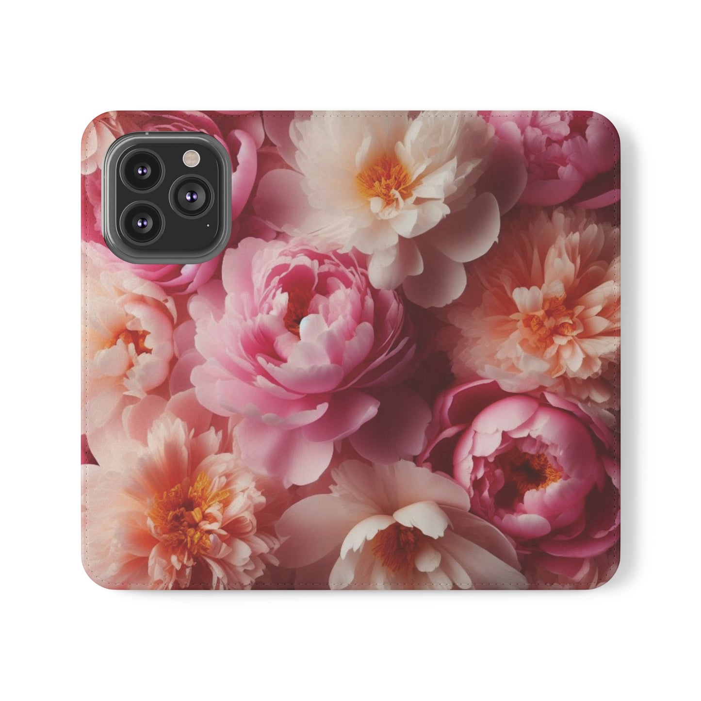 Peonies Flip Cases iPhone/Samsung