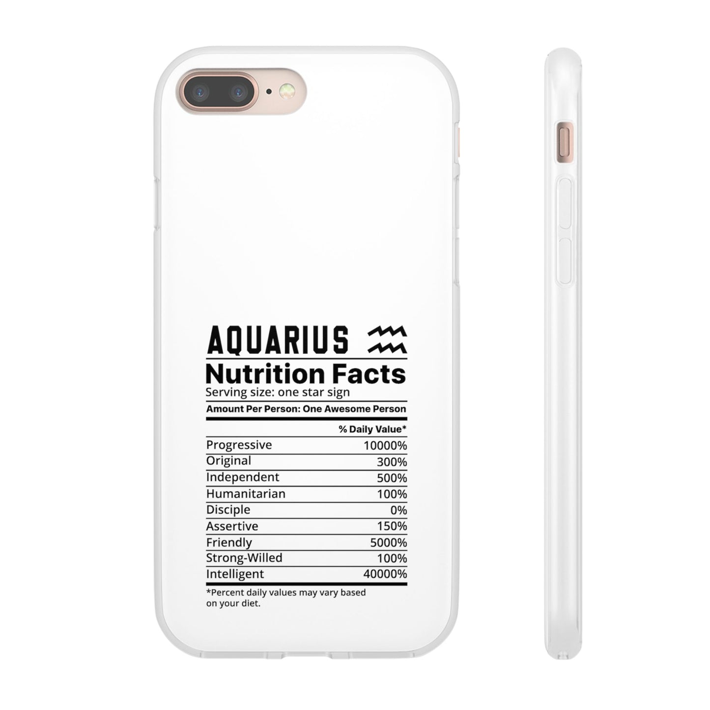 Aquarius Nutrition Flexi Cases iPhone/Samsung with Gift Wrapping Option