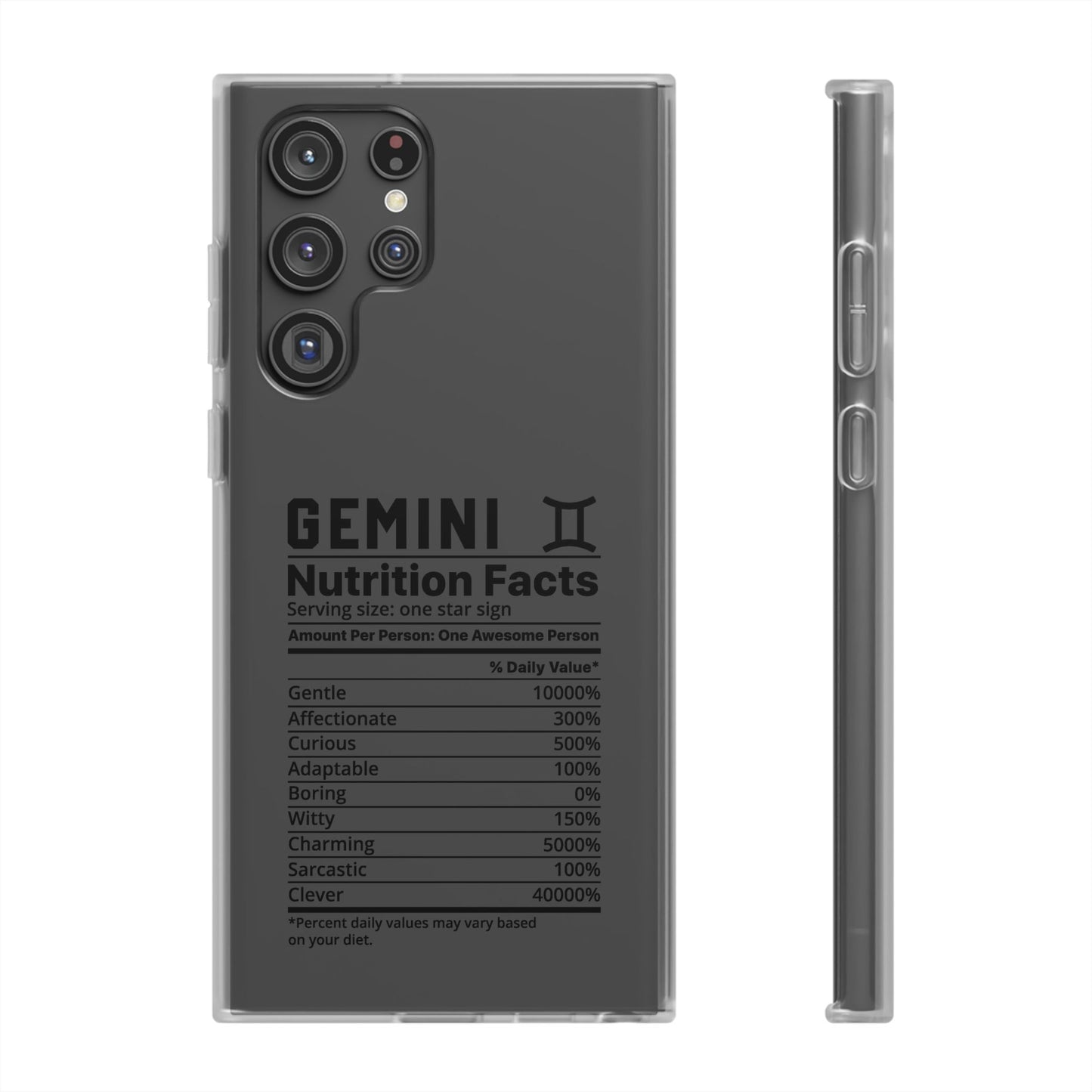 Gemini Nutrition Flexi Cases iPhone/Samsung with Gift Wrapping Option