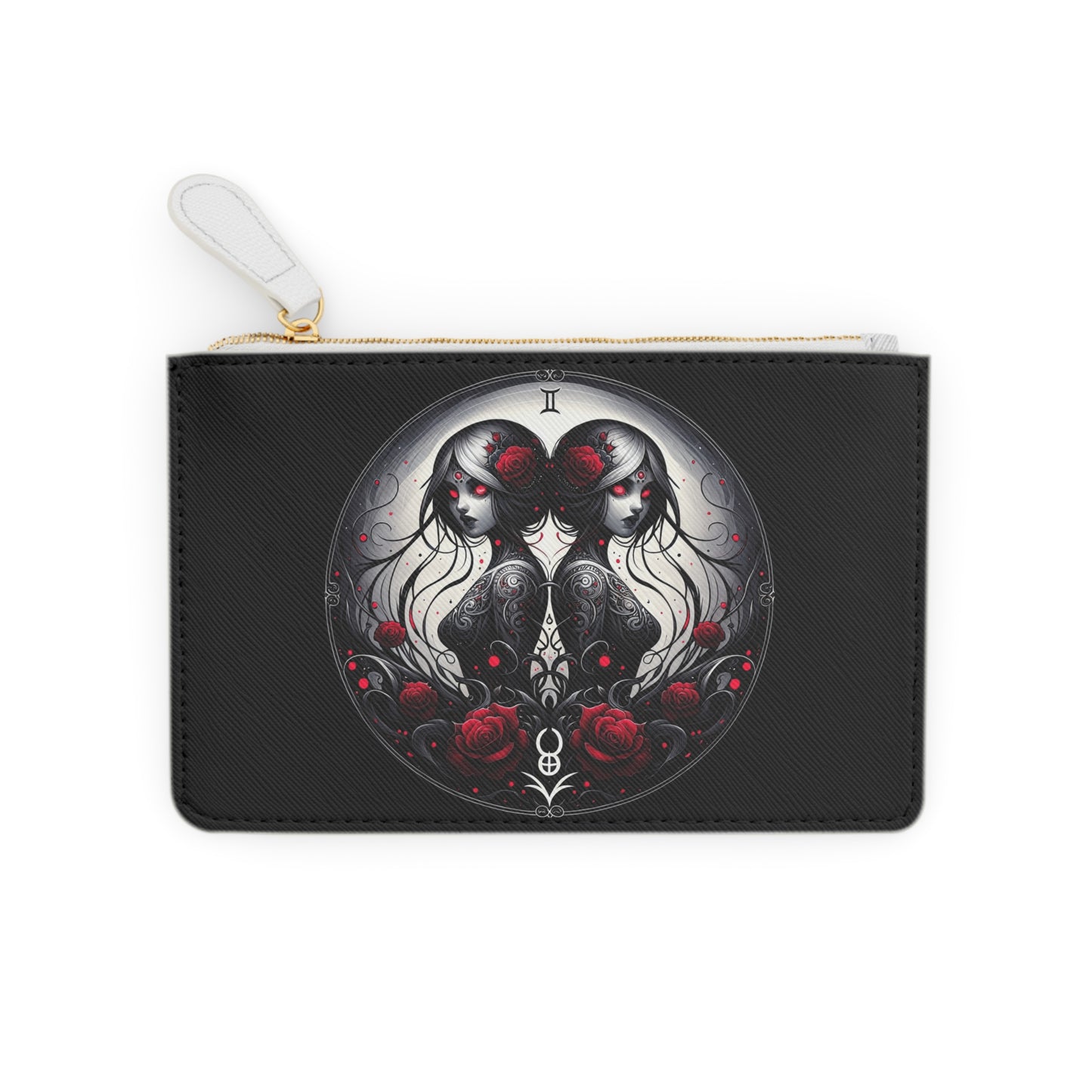 Gothic Gemini Mini Clutch Bag