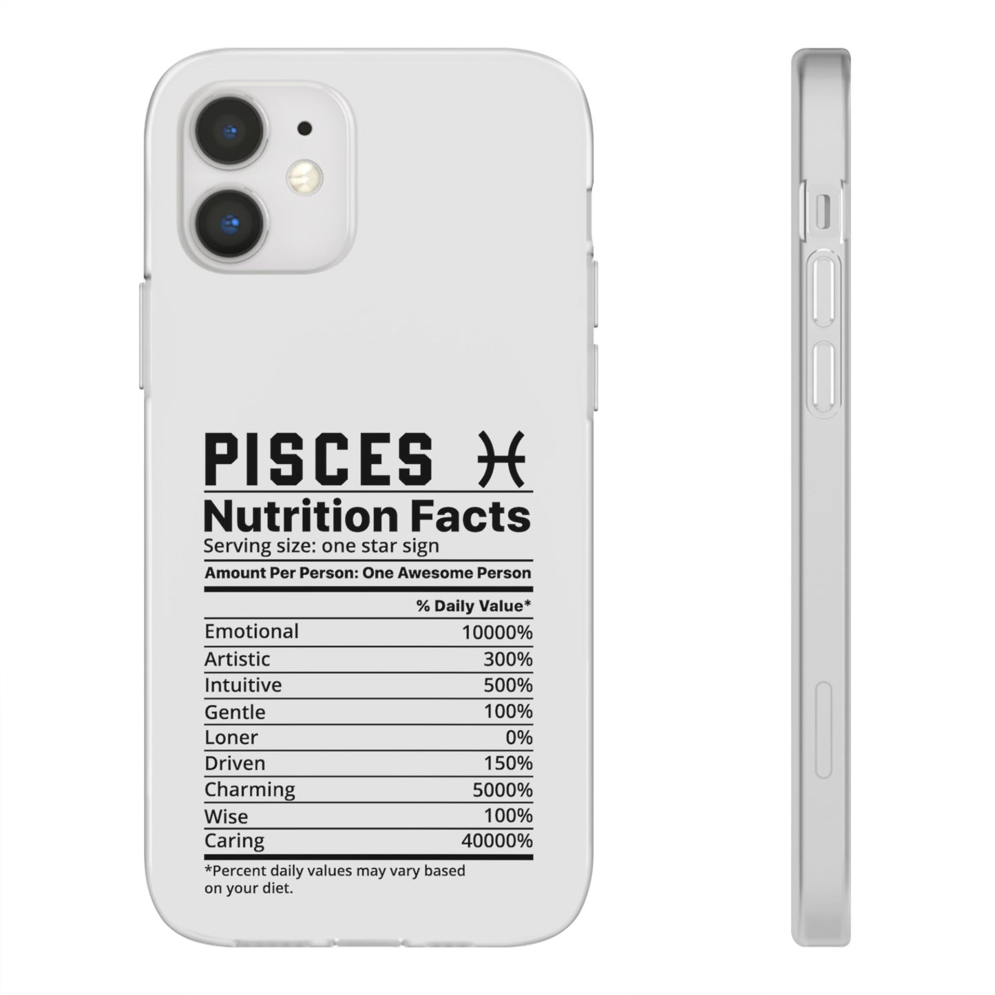 Pisces Nutrition Flexi Cases iPhone/Samsung with Gift Wrapping Option