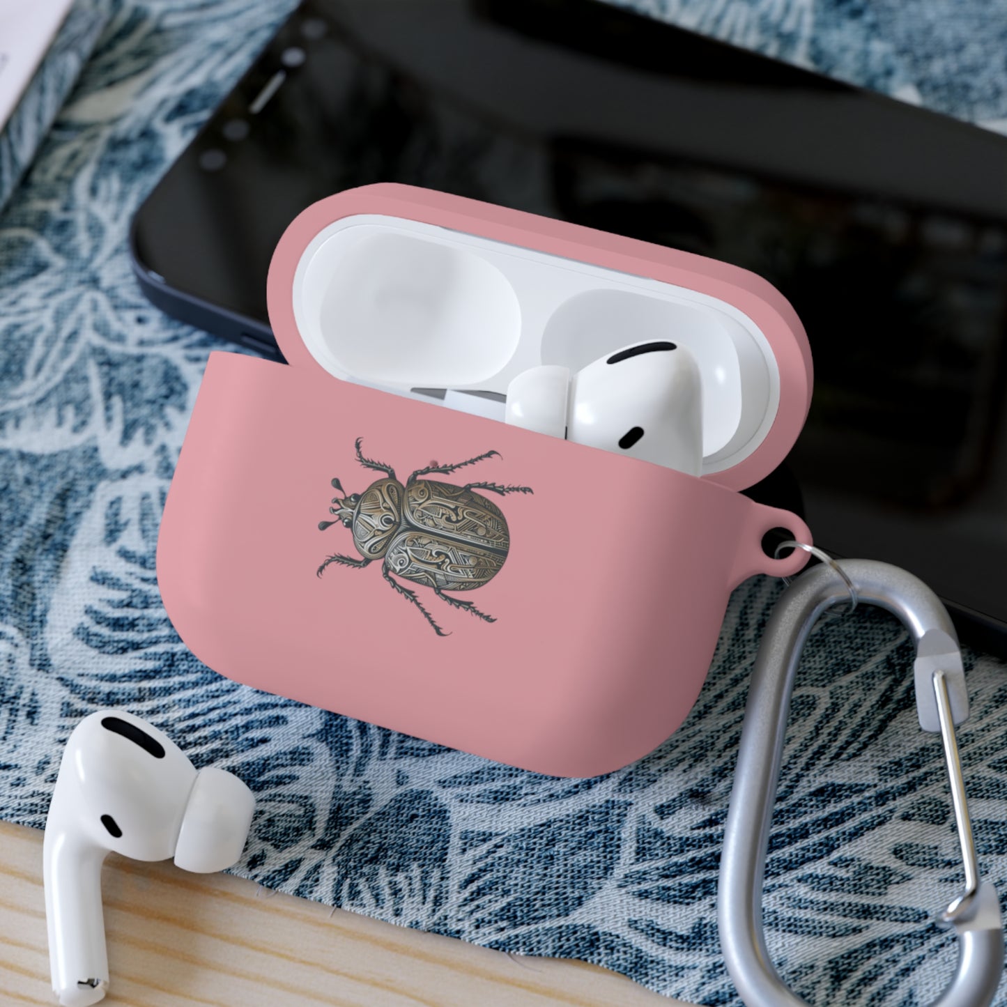 Carved Beetle AirPods/AirPods Pro Case Cover