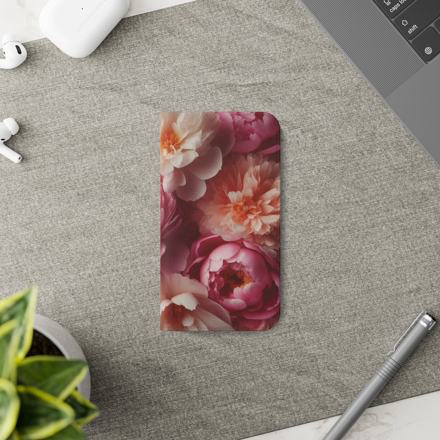 Peonies Flip Cases iPhone/Samsung