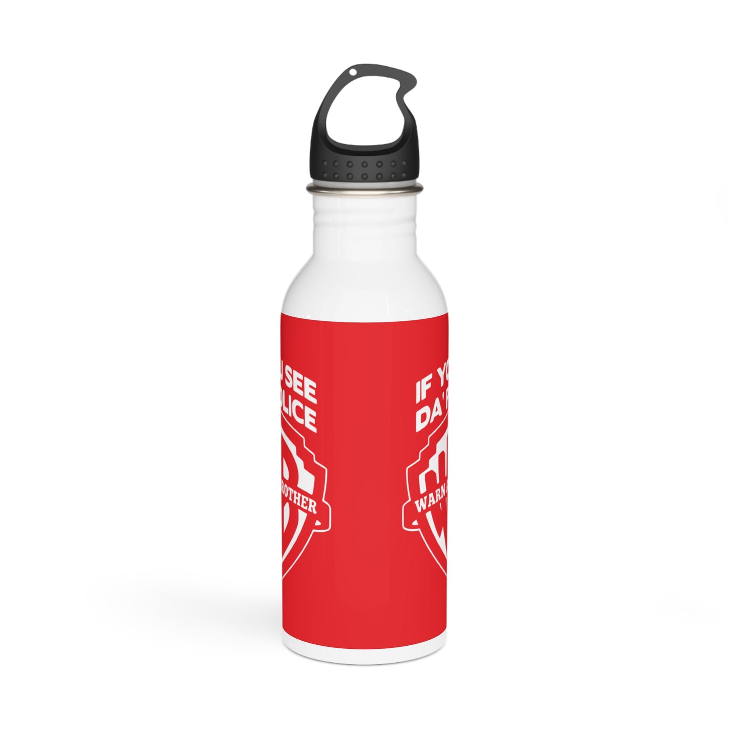 Warn A Brother Stylish Stainless Steel Water Bottle - Eco-Friendly, Durable, Perfect for On-the-Go - Red